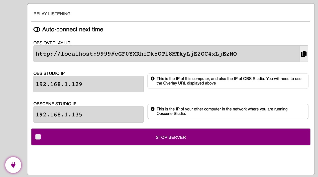 Bridge Successfully Enabled Dialog